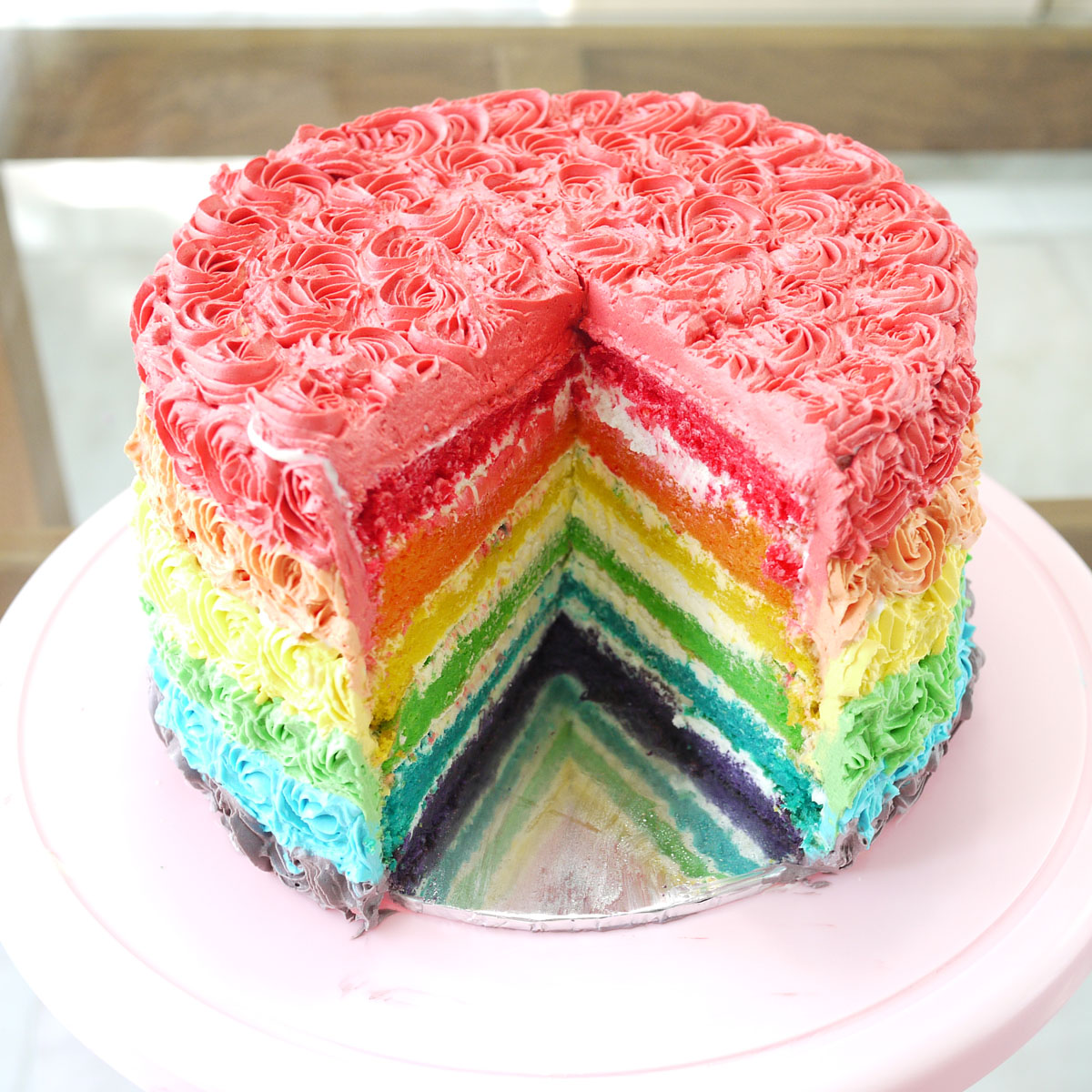 Rainbow Cake IAMHUNGRY